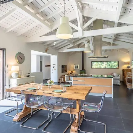 Villa D'exception Pour 10 Pers Avec Piscine Chauffee Et Parking Prive A - Fr-1-791-28 Labenne