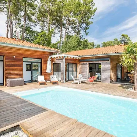 D'exception Pour 10 Pers Avec Piscine Chauffee Et Parking Prive A - Fr-1-791-28 Labenne